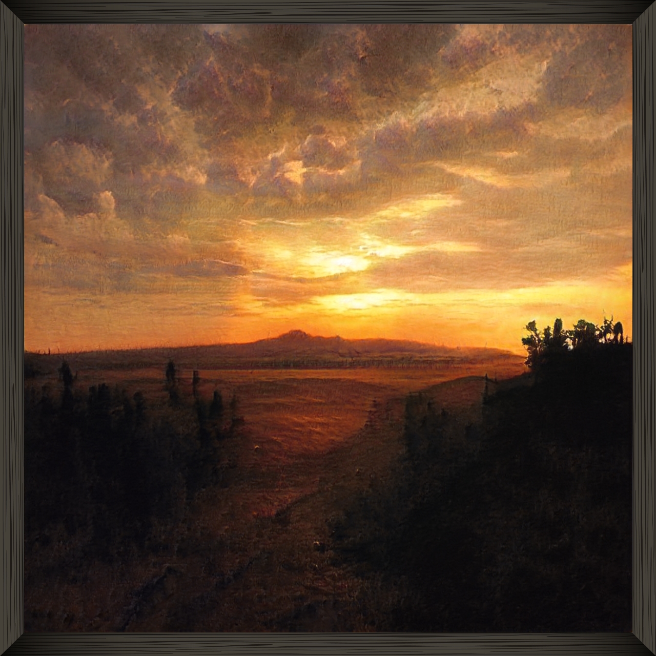 Tangerine Sunset over the Darien Gap image